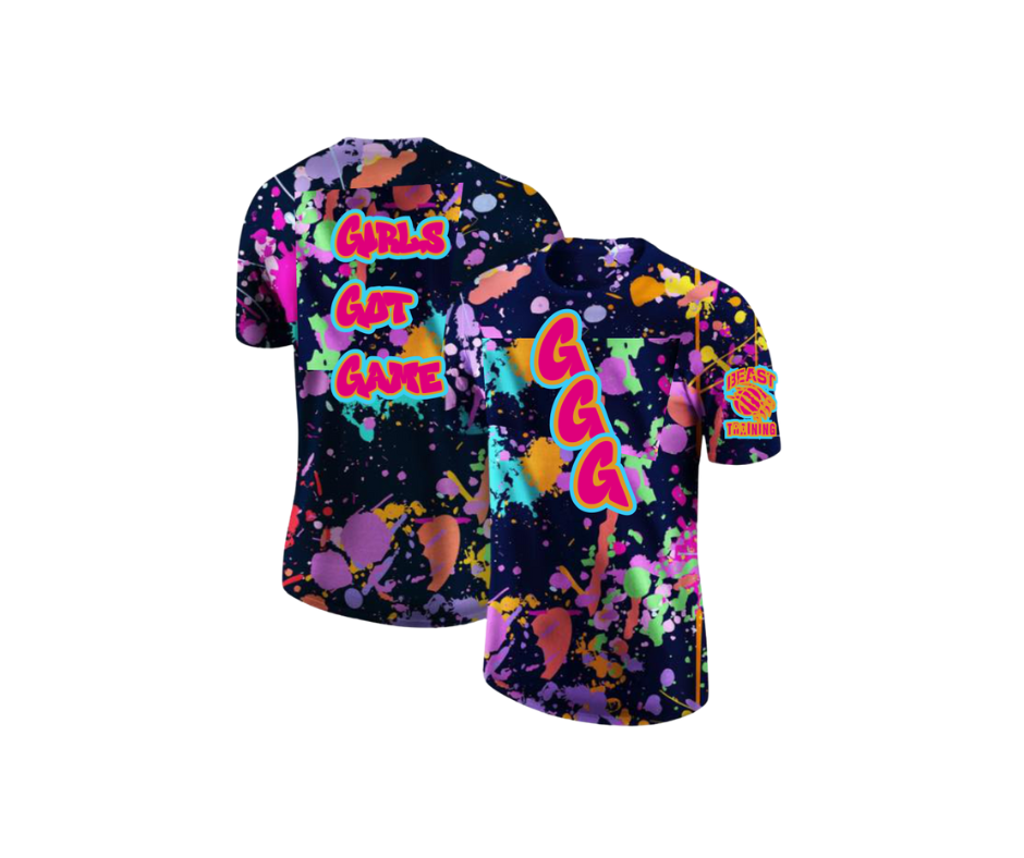 Girls Got Game Graffiti Tee