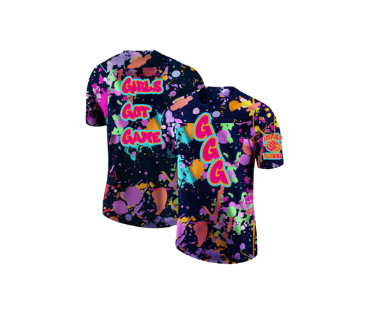 Girls Got Game Graffiti Tee