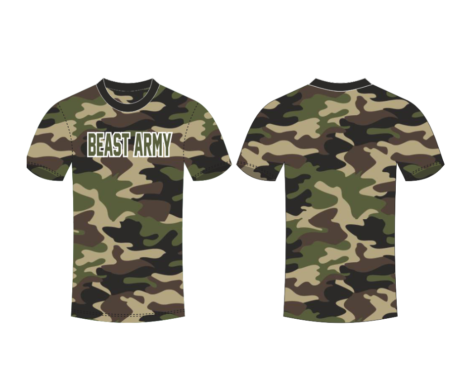 Beast Army Camo Dri-Fit Tee