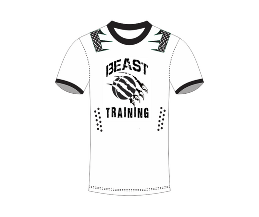 Beast Training White Dri-Fit Tee